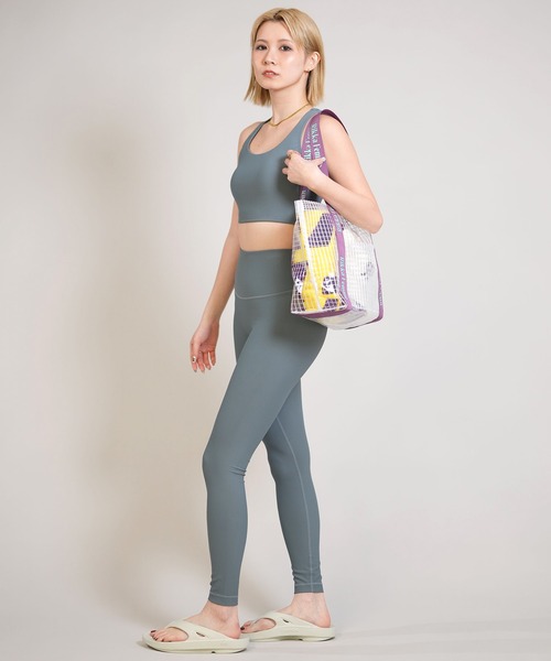 Ungrid(アングリッド)の「UNGRID/アングリッド ブラトップ バックオープン パット付き UVカット 水陸両用 セットアップ対応 560501 UT(タンクトップ・レディース・ブラック/ブルー・M/L)」の14枚目の写真