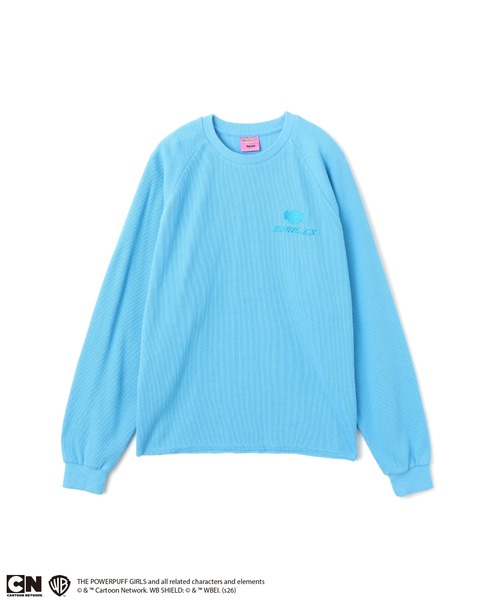 atmos pink(アトモスピンク)の「The Powerpuff Girls x atmos pink Thermal LS T-shirt / ザ パワーパフ ガールズ x アトモス ピンク サーマル LS T-シャツ【SP】(Tシャツ/カットソー・レディース・ブルー/グリーン・FREE)」の9枚目の写真