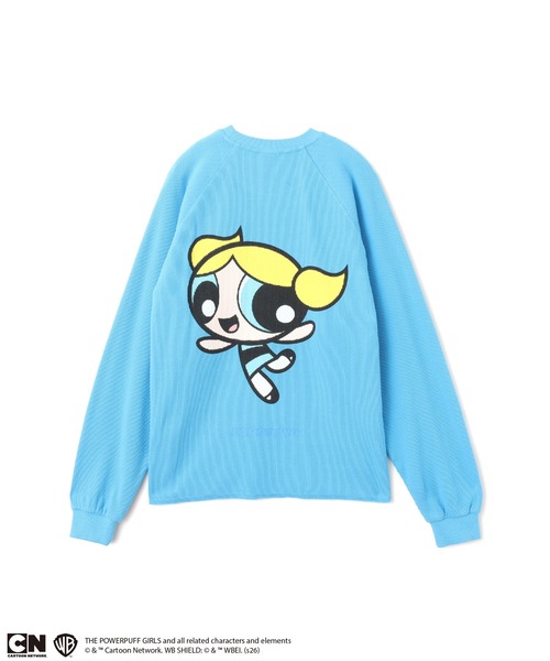 atmos pink(アトモスピンク)の「The Powerpuff Girls x atmos pink Thermal LS T-shirt / ザ パワーパフ ガールズ x アトモス ピンク サーマル LS T-シャツ【SP】(Tシャツ/カットソー・レディース・ブルー/グリーン・FREE)」の12枚目の写真