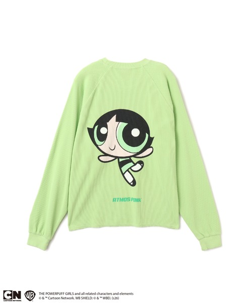 atmos pink(アトモスピンク)の「The Powerpuff Girls x atmos pink Thermal LS T-shirt / ザ パワーパフ ガールズ x アトモス ピンク サーマル LS T-シャツ【SP】(Tシャツ/カットソー・レディース・ブルー/グリーン・FREE)」の17枚目の写真
