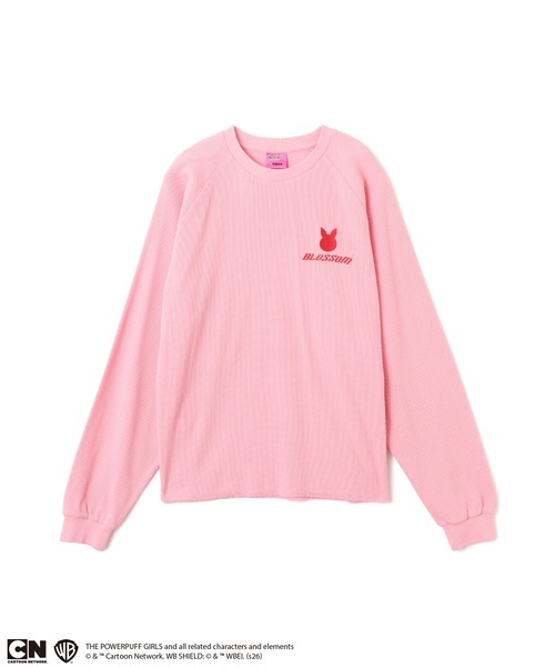 atmos pink(アトモスピンク)の「The Powerpuff Girls x atmos pink Thermal LS T-shirt / ザ パワーパフ ガールズ x アトモス ピンク サーマル LS T-シャツ【SP】(Tシャツ/カットソー・レディース・ブルー/グリーン・FREE)」の4枚目の写真