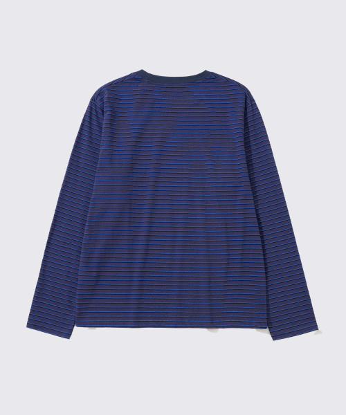 ADDSLOW（アドスロー）の「Stripe LOVE Long Sleeve [Purple]（Tシャツ/カットソー・レディース・その他・0/1/2）」の2枚目の写真