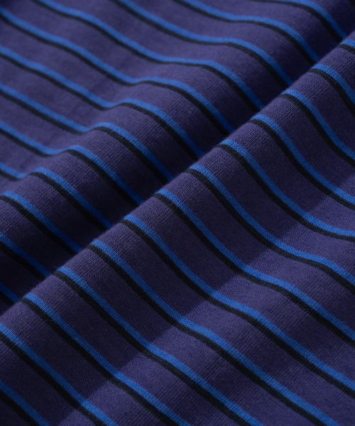 ADDSLOW（アドスロー）の「Stripe LOVE Long Sleeve [Purple]（Tシャツ/カットソー・レディース・その他・0/1/2）」の4枚目の写真