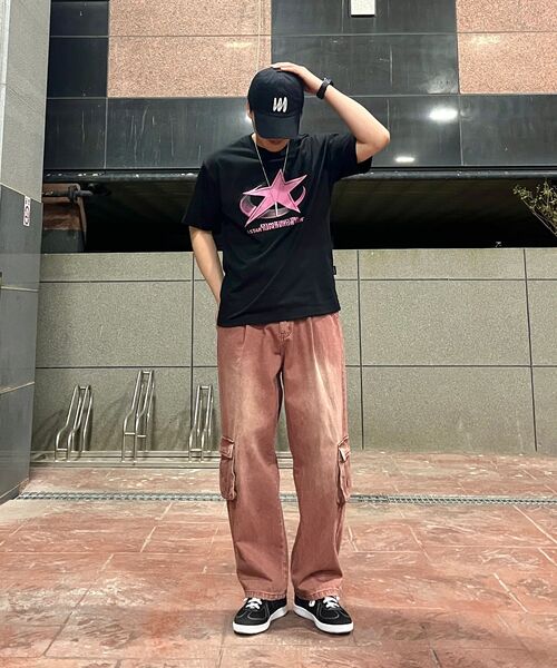 DYSFUNCT(ディスファンクト)の「STARLIGHT T-SHIRT(BLACK)(Tシャツ/カットソー・メンズ・その他・SMALL/MEDIUM/LARGE)」の3枚目の写真