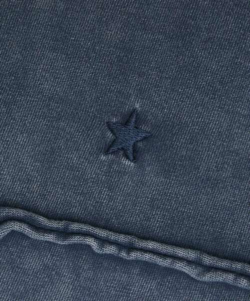 CONVERSE TOKYO（コンバーストウキョウ）の「PIGMENT DYED BORDER CUT-OFF TOP（Tシャツ/カットソー・レディース・ブラウン/ブラック/ネイビー・SMALL/MEDIUM）」の19枚目の写真