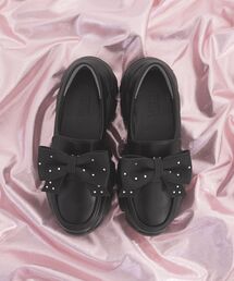 MAJESTIC LEGON | 取り外しリボンスニーカーローファー(ローファー)