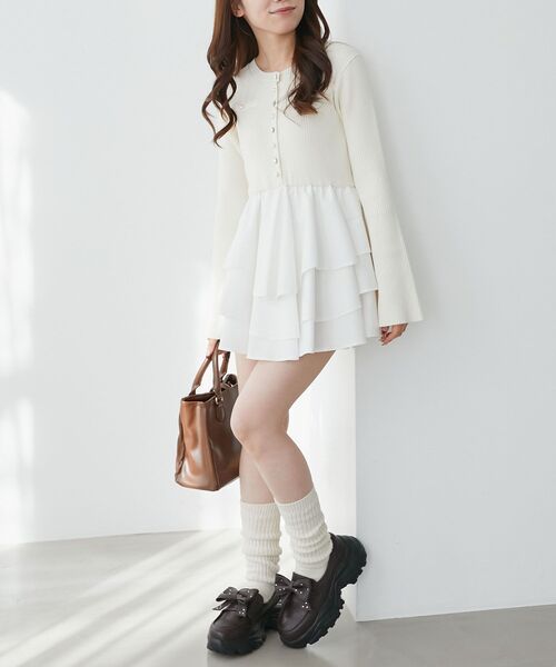 MAJESTIC LEGON（マジェスティックレゴン）の「取り外しリボンスニーカーローファー（ローファー・レディース・ブラック/ブラウン・X-LARGE/LARGE/MEDIUM/SMALL）」の3枚目の写真