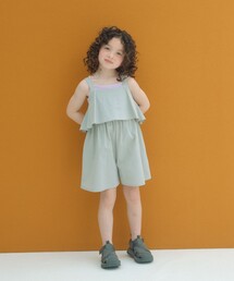 green label relaxing | ラッフルサロペット/ キッズ 120cm-130cm(サロペット/オーバーオール)