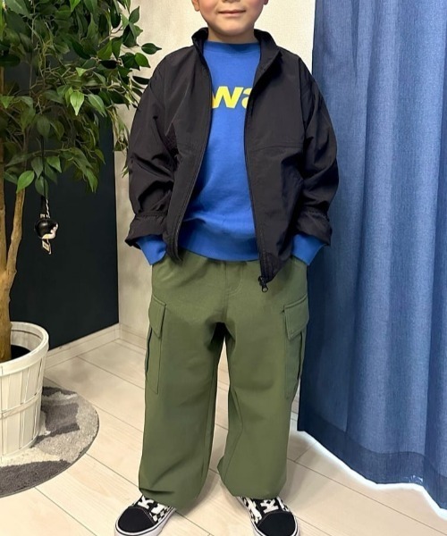 MPS（エムピーエス）の「【MPS】ストレッチカーゴジョガーパンツ (動きやすさ / ストレッチ素材 / カジュアル / 実用性)（その他パンツ・キッズ・カーキブラウン/ブラック・110/120/130/140/150/160）」の9枚目の写真