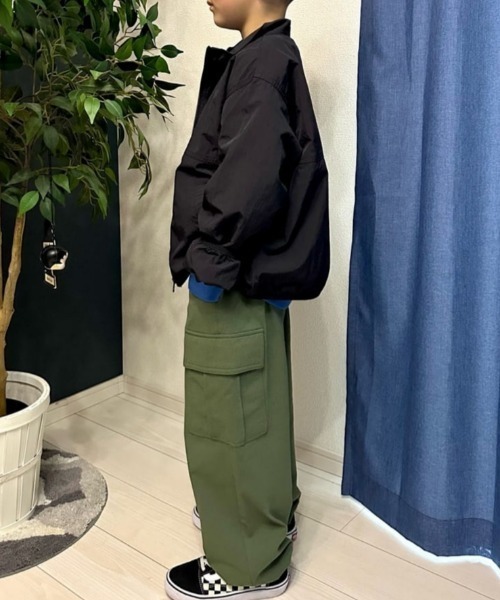 MPS（エムピーエス）の「【MPS】ストレッチカーゴジョガーパンツ (動きやすさ / ストレッチ素材 / カジュアル / 実用性)（その他パンツ・キッズ・カーキブラウン/ブラック・110/120/130/140/150/160）」の8枚目の写真