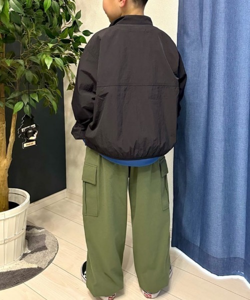 MPS（エムピーエス）の「【MPS】ストレッチカーゴジョガーパンツ (動きやすさ / ストレッチ素材 / カジュアル / 実用性)（その他パンツ・キッズ・カーキブラウン/ブラック・110/120/130/140/150/160）」の7枚目の写真