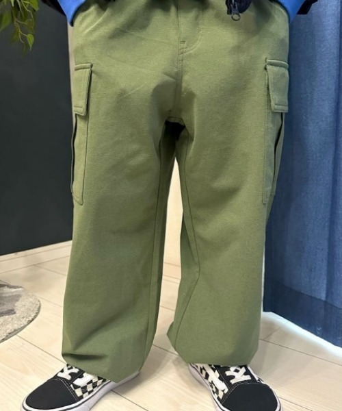 MPS（エムピーエス）の「【MPS】ストレッチカーゴジョガーパンツ (動きやすさ / ストレッチ素材 / カジュアル / 実用性)（その他パンツ・キッズ・カーキブラウン/ブラック・110/120/130/140/150/160）」の12枚目の写真