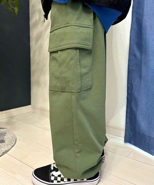 MPS（エムピーエス）の「【MPS】ストレッチカーゴジョガーパンツ (動きやすさ / ストレッチ素材 / カジュアル / 実用性)（その他パンツ・キッズ・カーキブラウン/ブラック・110/120/130/140/150/160）」の11枚目の写真