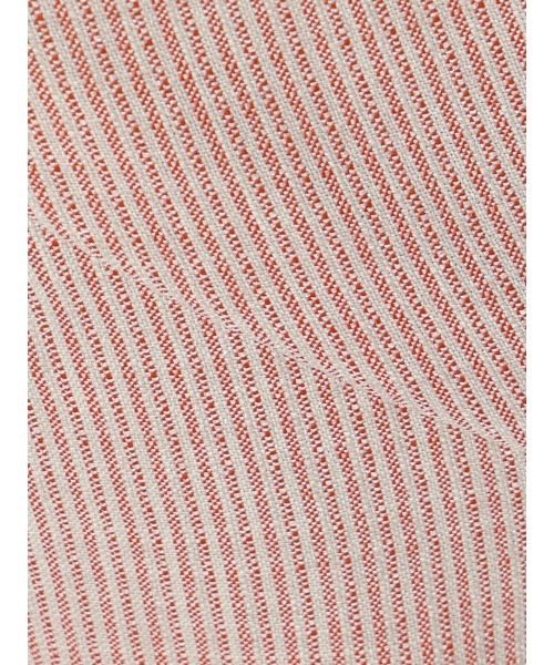 CIS.（シス）の「CIS. ノーカラージャケット&スカーフ ウォッシャブル リフラクスキャンバス ストライプ（テーラードジャケット・レディース・ブラック/オレンジ・36(7号)/38(9号)）」の21枚目の写真