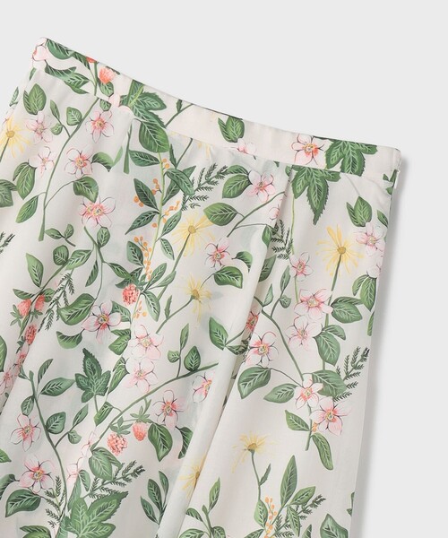 Diagram(ダイアグラム)の「プリントタックフレアスカート(スカート・レディース・ブラック/キナリ・36/38)」の16枚目の写真