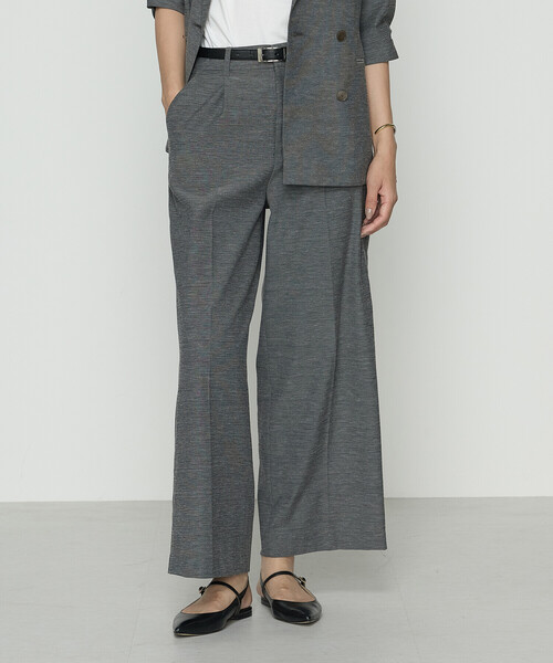 COMME CA(コムサ)の「〔 TALLサイズ 〕 ドライオックス パンツ(その他パンツ・レディース・チャコール・15号)」の3枚目の写真