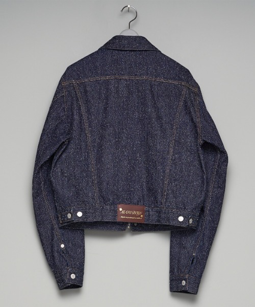 MASU(エムエーエスユー)の「【M A S U】MB ZIP-UP DENIM JAKCET NEP(デニムジャケット・メンズ・インディゴブルー・44/46/48)」の4枚目の写真