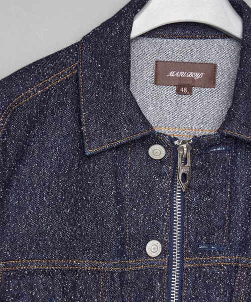 MASU(エムエーエスユー)の「【M A S U】MB ZIP-UP DENIM JAKCET NEP(デニムジャケット・メンズ・インディゴブルー・44/46/48)」の6枚目の写真