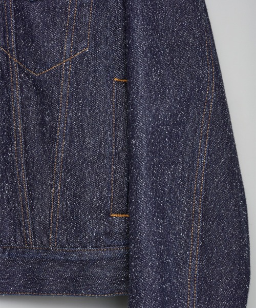 MASU(エムエーエスユー)の「【M A S U】MB ZIP-UP DENIM JAKCET NEP(デニムジャケット・メンズ・インディゴブルー・44/46/48)」の5枚目の写真