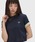 FRED PERRY�i�t���b�h�y���[�j�́uStriped Cuff Pique T-Shirt�^�X�g���C�v�J�t�X�s�PT�V���c�iT�V���c/�J�b�g�\�[�j�v�b�l�C�r�[