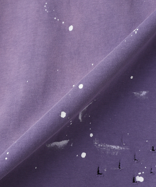 JOINT WORKS（ジョイントワークス）の「PLATEAU STUDIO / プラトースタジオ Vintage tee - logo（Tシャツ/カットソー・メンズ・ブラック/パープル・2）」の3枚目の写真