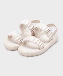 OPAQUE.CLIP | ギャザーベルトデザインサンダル(サンダル)