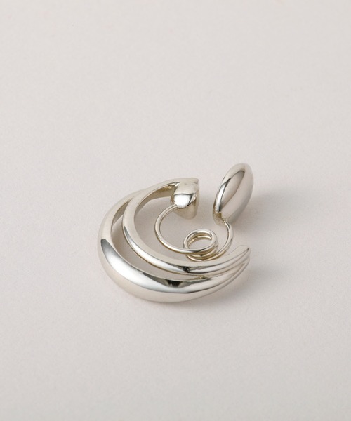 CALIN STANDARD(カリンスタンダード)の「◆金属アレルギー対応◆◆made in japan◆【痛くない】【落ちにくい】【ストレスフリーな着け心地】ダブルライン グランループフィットイヤリング(イヤリング・レディース・ゴールド/シルバー・FREE)」の11枚目の写真