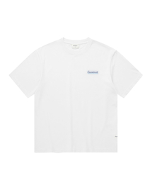 クールコットンサーファーダックグラフィックTシャツホワイト