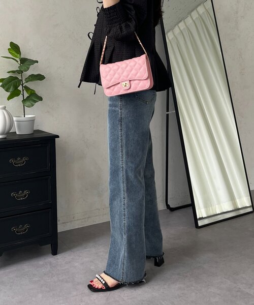 prose verse(プロズヴェール)の「ストレッチスリムストレートデニム(デニムパンツ・レディース・ブルー・PM/LARGE/MEDIUM/PL)」の8枚目の写真