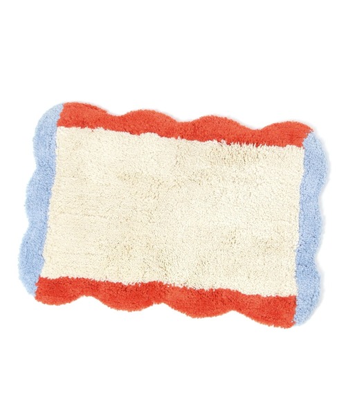 studio CLIP（スタディオクリップ）の「なみなみダイカットマット（ラグ/マット・レディース・その他1/その他2・FREE）」の2枚目の写真