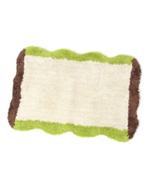 studio CLIP | なみなみダイカットマット(ラグ/マット)