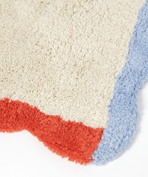 studio CLIP（スタディオクリップ）の「なみなみダイカットマット（ラグ/マット・レディース・その他1/その他2・FREE）」の3枚目の写真