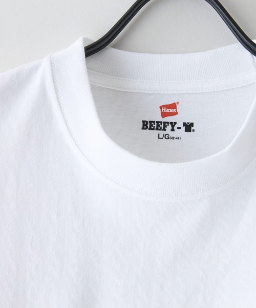 HANES(ヘインズ)の「【HANES/ヘインズ】PEANUTS×BEEFYーTシャツ(Tシャツ/カットソー・メンズ・ホワイト系その他2/ブラック系その他2/ホワイト系その他/ブラック系その他・X-LARGE/LARGE/MEDIUM)」の8枚目の写真