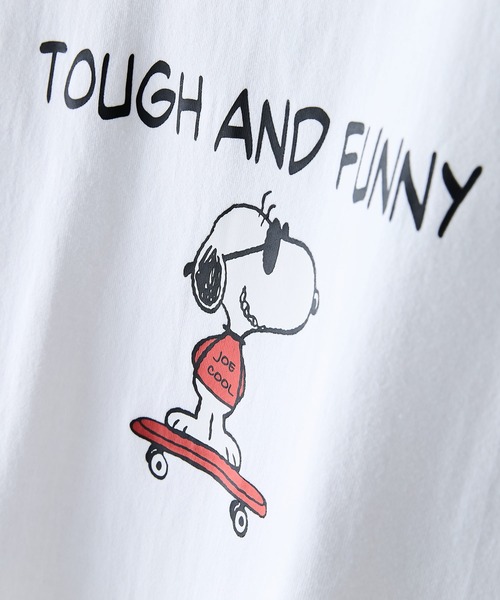 HANES(ヘインズ)の「【HANES/ヘインズ】PEANUTS×BEEFYーTシャツ(Tシャツ/カットソー・メンズ・ホワイト系その他2/ブラック系その他2/ホワイト系その他/ブラック系その他・X-LARGE/LARGE/MEDIUM)」の10枚目の写真