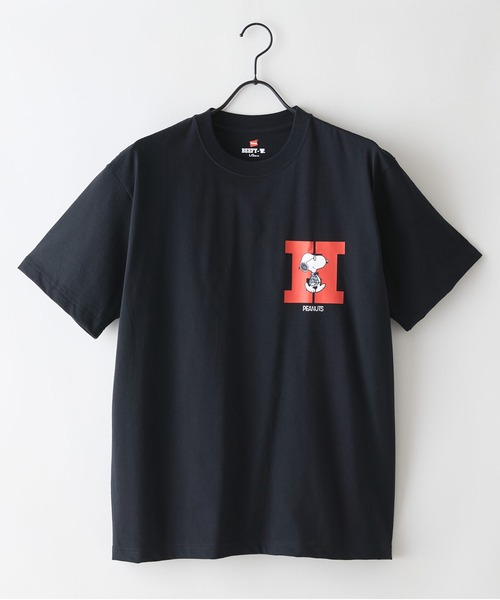 HANES(ヘインズ)の「【HANES/ヘインズ】PEANUTS×BEEFYーTシャツ(Tシャツ/カットソー・メンズ・ホワイト系その他2/ブラック系その他2/ホワイト系その他/ブラック系その他・X-LARGE/LARGE/MEDIUM)」の20枚目の写真