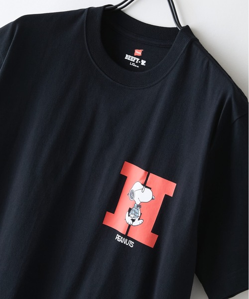 HANES(ヘインズ)の「【HANES/ヘインズ】PEANUTS×BEEFYーTシャツ(Tシャツ/カットソー・メンズ・ホワイト系その他2/ブラック系その他2/ホワイト系その他/ブラック系その他・X-LARGE/LARGE/MEDIUM)」の21枚目の写真