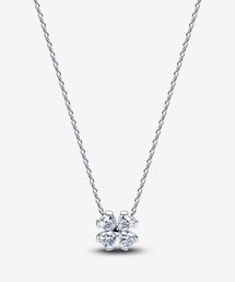 PANDORA | スパークリング ラッキー & クローバー ペンダント ネックレス(ネックレス)