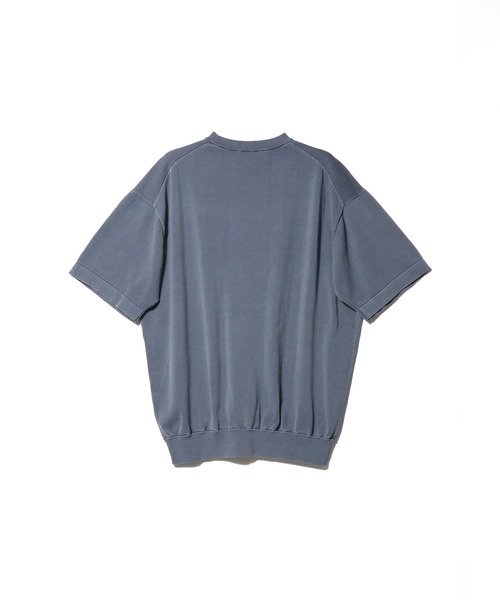 ESTNATION(エストネーション)の「ESTNATION / ストーンウォッシュ ショートスリーブトップス(Tシャツ/カットソー・メンズ・オフホワイト/ブラック/ライトブルー・MEDIUM/LARGE)」の4枚目の写真