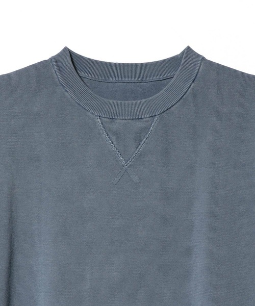ESTNATION(エストネーション)の「ESTNATION / ストーンウォッシュ ショートスリーブトップス(Tシャツ/カットソー・メンズ・オフホワイト/ブラック/ライトブルー・MEDIUM/LARGE)」の5枚目の写真