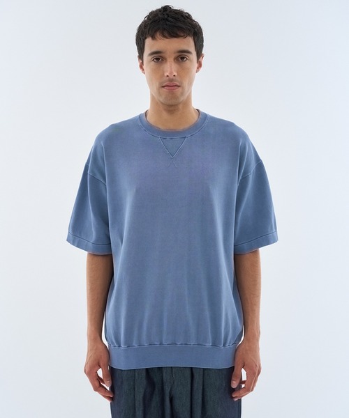 ESTNATION(エストネーション)の「ESTNATION / ストーンウォッシュ ショートスリーブトップス(Tシャツ/カットソー・メンズ・オフホワイト/ブラック/ライトブルー・MEDIUM/LARGE)」の11枚目の写真