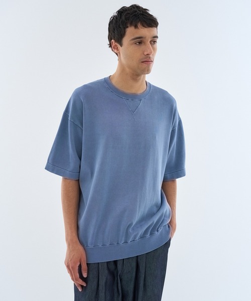 ESTNATION(エストネーション)の「ESTNATION / ストーンウォッシュ ショートスリーブトップス(Tシャツ/カットソー・メンズ・オフホワイト/ブラック/ライトブルー・MEDIUM/LARGE)」の12枚目の写真
