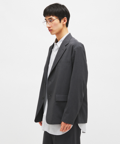 JOURNAL STANDARD（ジャーナルスタンダード）の「EVALET / エバレット ST フィールド ジャケット "セットアップ着用可能"（テーラードジャケット・メンズ・ブラック系その他/カーキ/ネイビー・SMALL/LARGE/MEDIUM）」の4枚目の写真