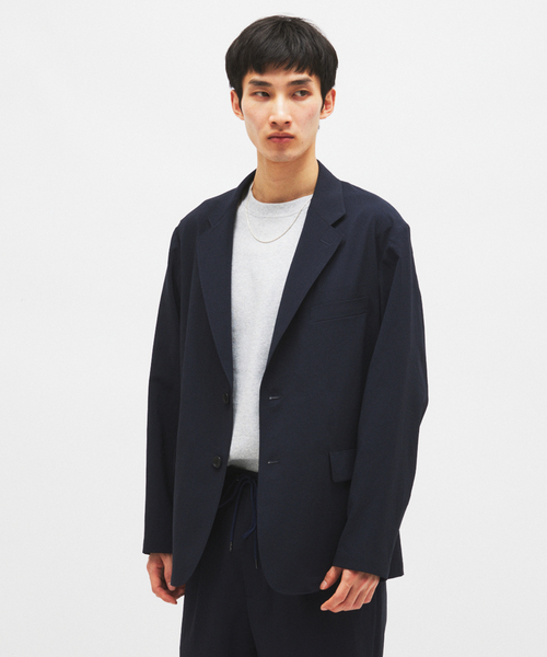 JOURNAL STANDARD（ジャーナルスタンダード）の「EVALET / エバレット ST フィールド ジャケット "セットアップ着用可能"（テーラードジャケット・メンズ・ブラック系その他/カーキ/ネイビー・SMALL/LARGE/MEDIUM）」の12枚目の写真