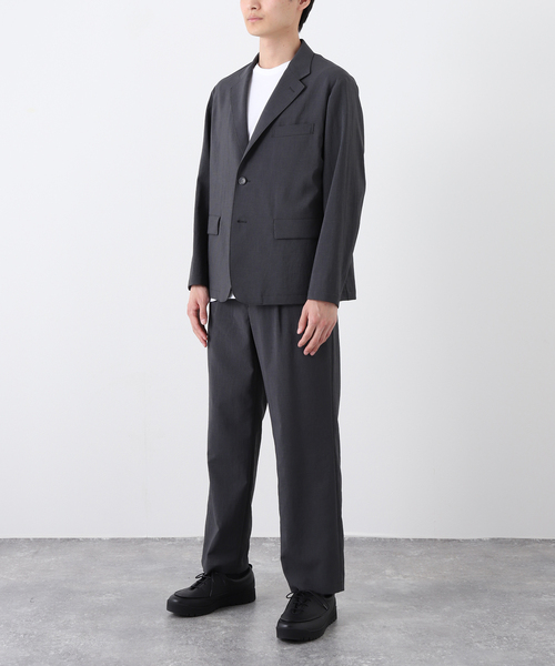 JOURNAL STANDARD(ジャーナルスタンダード)の「EVALET / エバレット ST フィールド ジャケット "セットアップ着用可能"(テーラードジャケット・メンズ・ブラック系その他/カーキ/ネイビー・SMALL/LARGE/MEDIUM)」の13枚目の写真