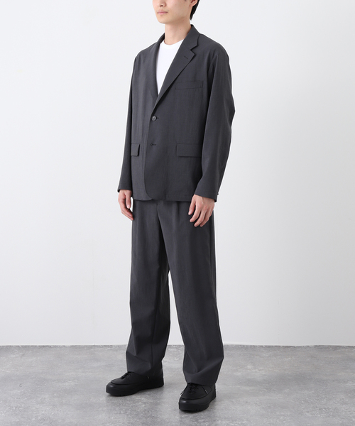JOURNAL STANDARD(ジャーナルスタンダード)の「EVALET / エバレット ST フィールド ジャケット "セットアップ着用可能"(テーラードジャケット・メンズ・ブラック系その他/カーキ/ネイビー・SMALL/LARGE/MEDIUM)」の12枚目の写真
