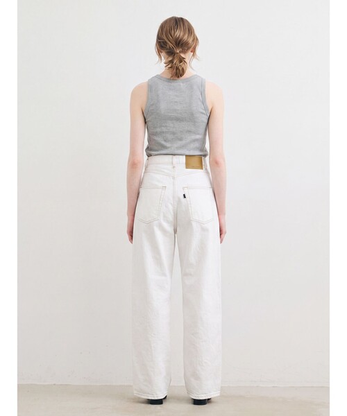 MARMARMAR(マーマーマー)の「MARMARMAR ハイウエストストレートデニムパンツ(その他パンツ・レディース・ホワイト・2/1)」の8枚目の写真