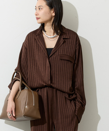ARCHIVE STANCE(�A�[�J�C�u�X�^���X)�́s�ǉ��t�yARCHIVE STANCE/�A�[�J�C�u�X�^���X�zSatin Stripe Dolman Shirt(�V���c/�u���E�X)
