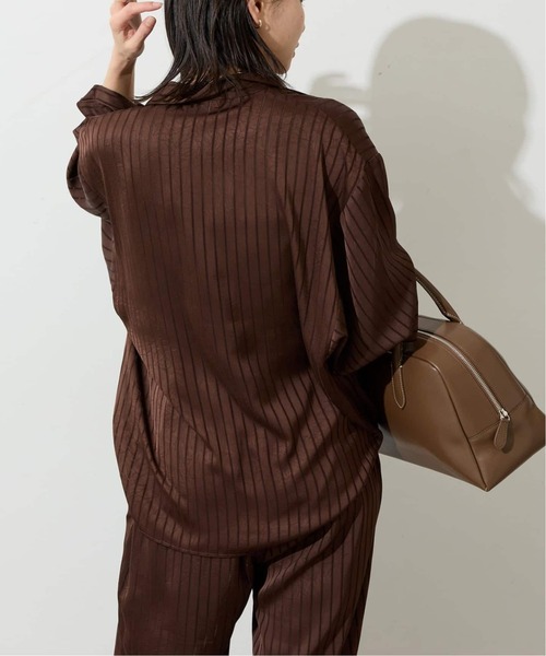 JOURNAL STANDARD(ジャーナルスタンダード)の「《追加》【ARCHIVE STANCE/アーカイブスタンス】Satin Stripe Dolman Shirt(シャツ/ブラウス・レディース・ピンク/チャコールグレー・FREE)」の17枚目の写真