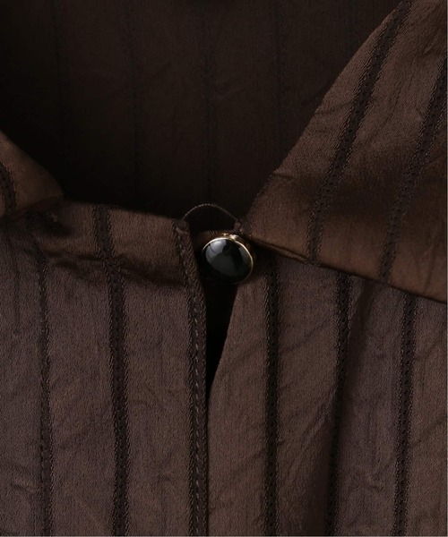 JOURNAL STANDARD(ジャーナルスタンダード)の「《追加》【ARCHIVE STANCE/アーカイブスタンス】Satin Stripe Dolman Shirt(シャツ/ブラウス・レディース・ピンク/チャコールグレー・FREE)」の13枚目の写真