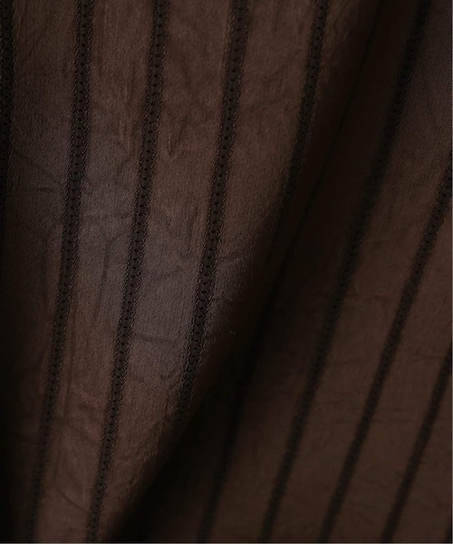 JOURNAL STANDARD(ジャーナルスタンダード)の「《追加》【ARCHIVE STANCE/アーカイブスタンス】Satin Stripe Dolman Shirt(シャツ/ブラウス・レディース・ピンク/チャコールグレー・FREE)」の6枚目の写真